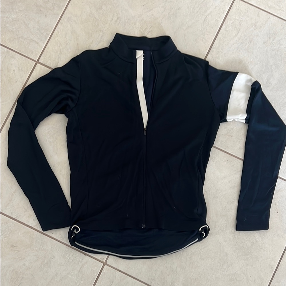Rapha navy long sleeve jersey